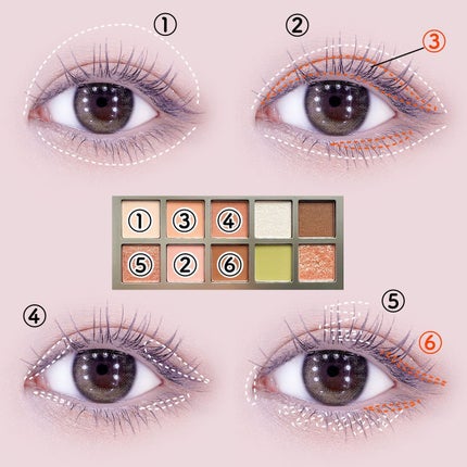 ニューデップスアイシャドウパレット/hince/アイシャドウパレットを使ったクチコミ(4枚目)