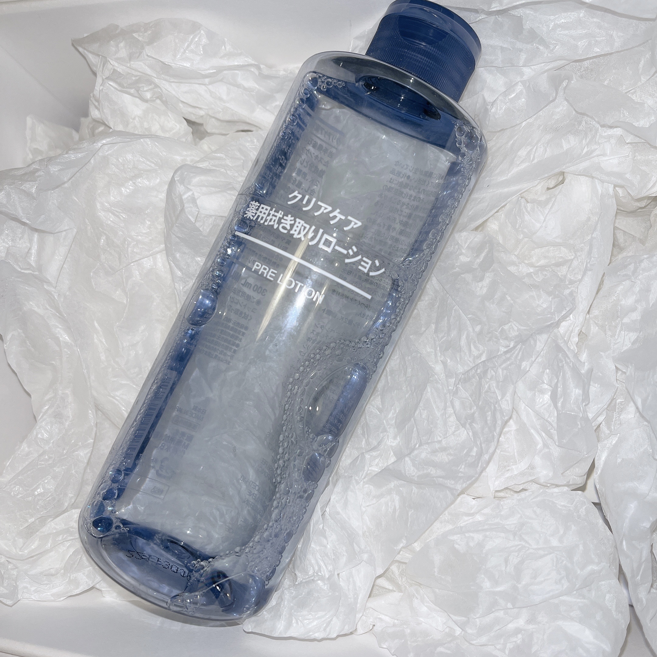 クリアケア薬用拭き取りローション/無印良品/拭き取り化粧水を使ったクチコミ（1枚目）