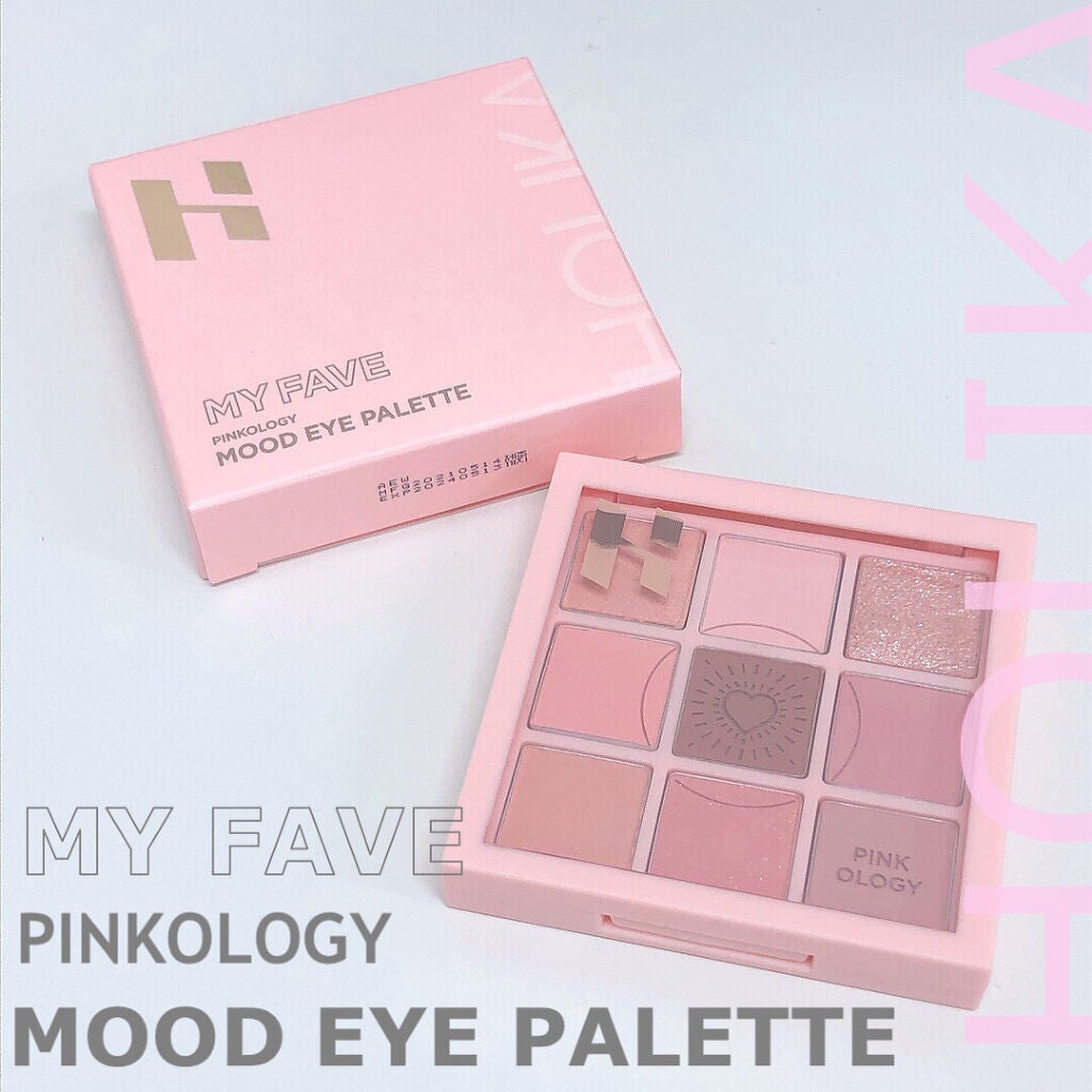 マイフェイブムードアイパレット 9カラー/HOLIKA HOLIKA/アイシャドウパレットを使ったクチコミ(1枚目)