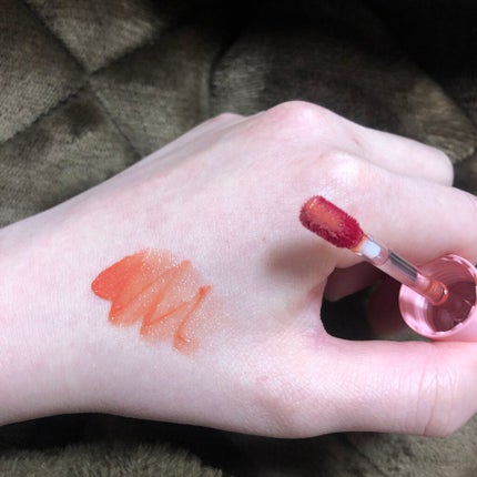 アピュー ジューシーパン スパークリングティント/A’pieu/口紅を使ったクチコミ(2枚目)