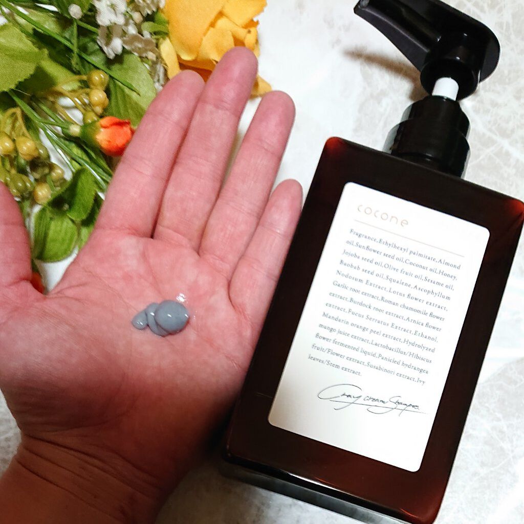 クレイクリームシャンプー（モイスト）/cocone/市販シャンプーを使ったクチコミ（3枚目）