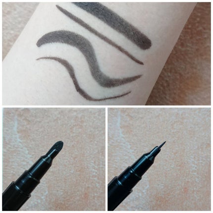 EXTRA TINTED EDGE LINER/NEOGEN/リキッドアイライナーを使ったクチコミ(3枚目)