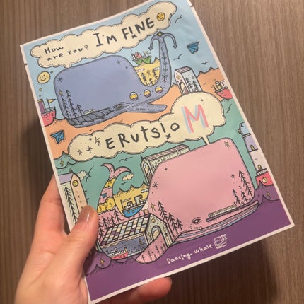 モイスチャー マスクパック/DANCING WHALE/シートマスク・パックを使ったクチコミ(1枚目)