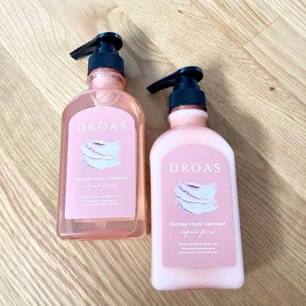 ダメージリペアシャンプー/トリートメント/DROAS/市販シャンプーを使ったクチコミ(1枚目)