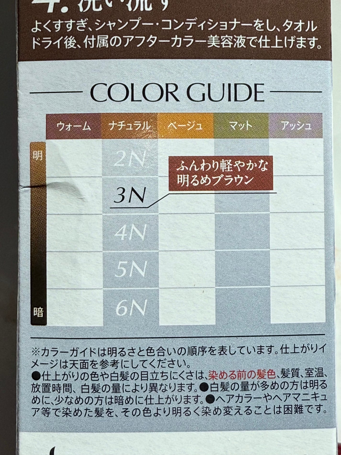 泡クリームカラー/ビゲン/ヘアカラーを使ったクチコミ(2枚目)