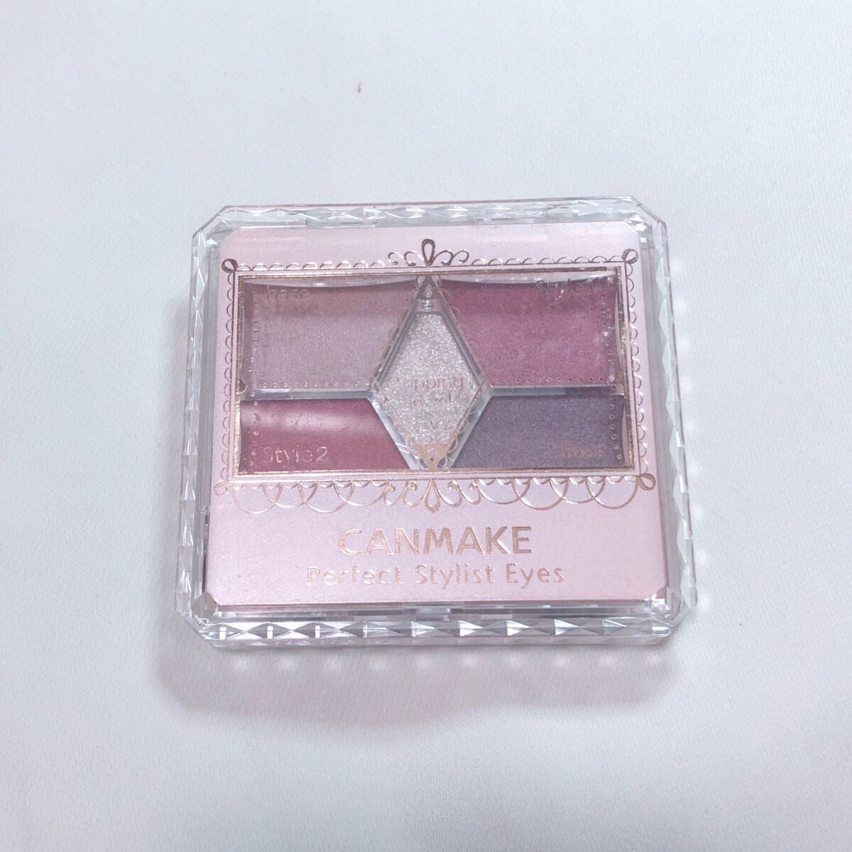 【旧品】パーフェクトスタイリストアイズ/キャンメイク/アイシャドウパレットを使ったクチコミ(3枚目)