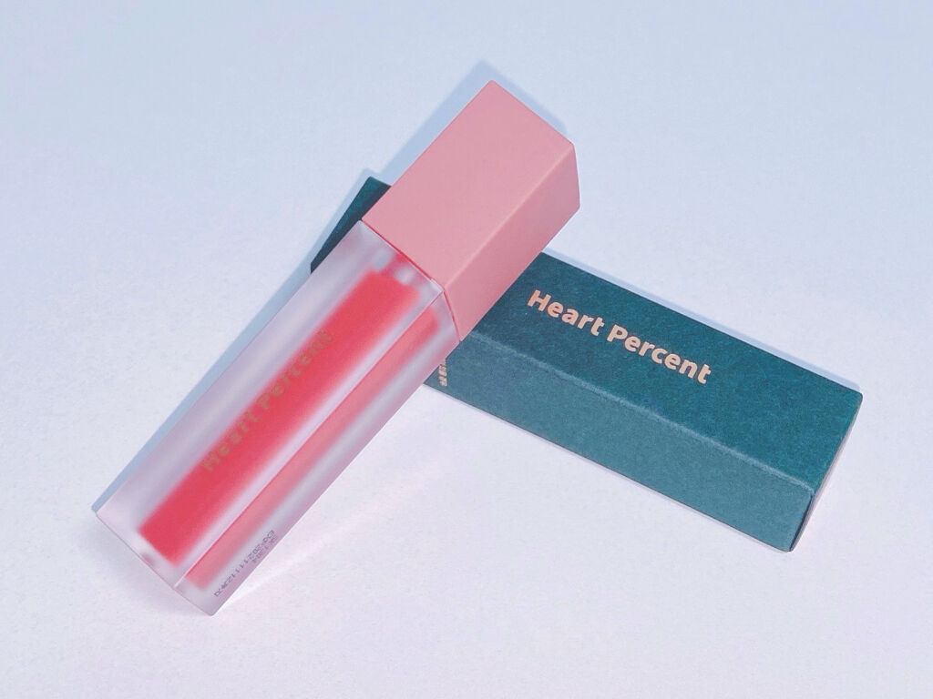 ドットオンムードベルベット/Heart Percent/口紅を使ったクチコミ（2枚目）