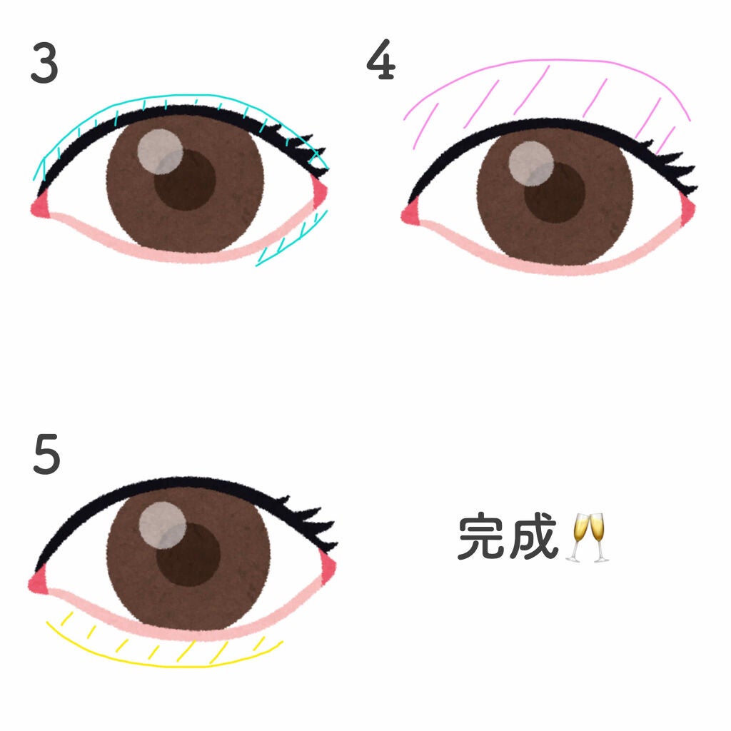 プレイカラー アイシャドウ/ETUDE/アイシャドウパレットを使ったクチコミ(3枚目)