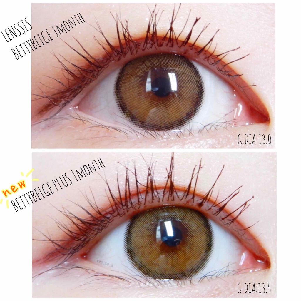 ベティーシリーズ/LENSSIS/カラーコンタクトレンズを使ったクチコミ（1枚目）