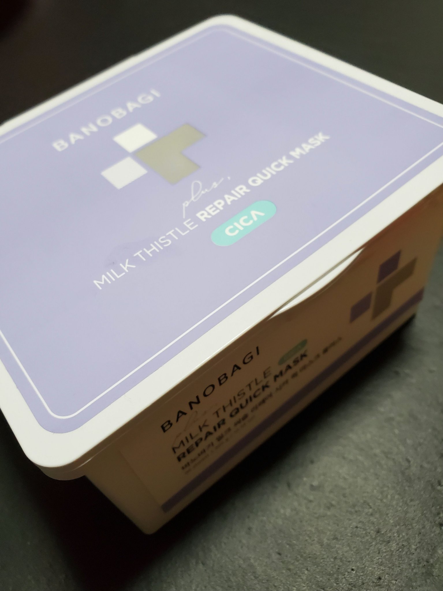 ミルクシスルリペアシカクイックマスクプラス/BANOBAGI/シートマスク・パックを使ったクチコミ（1枚目）