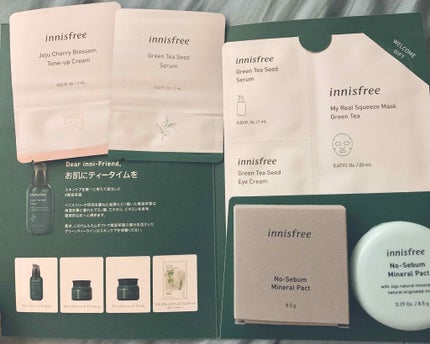 グリーンティーシード クリーム/innisfree/フェイスクリームを使ったクチコミ(3枚目)