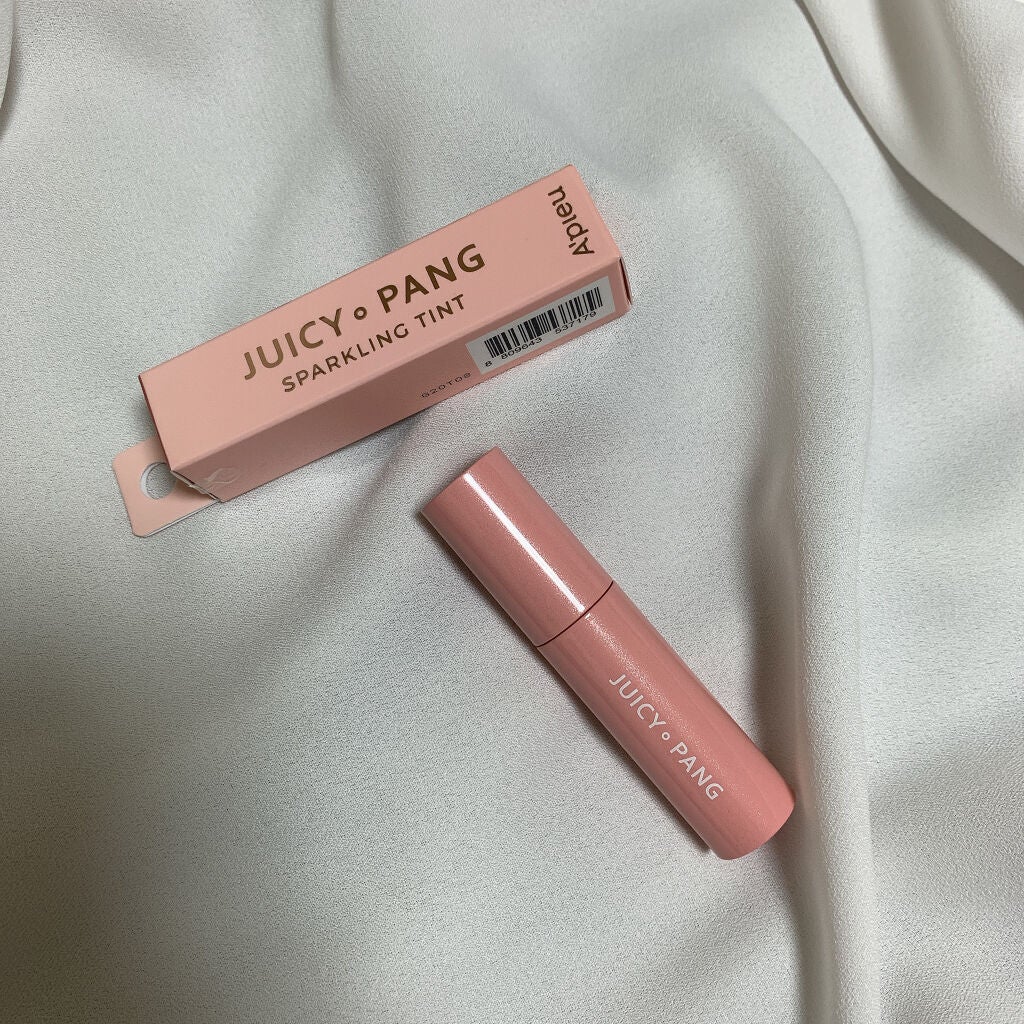 アピュー ジューシーパン スパークリングティント/A’pieu/口紅を使ったクチコミ(1枚目)