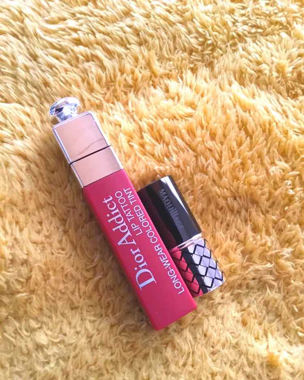 ルージュ ミニ BL101 クリスタルソーダ/マキアージュ/口紅を使ったクチコミ（3枚目）