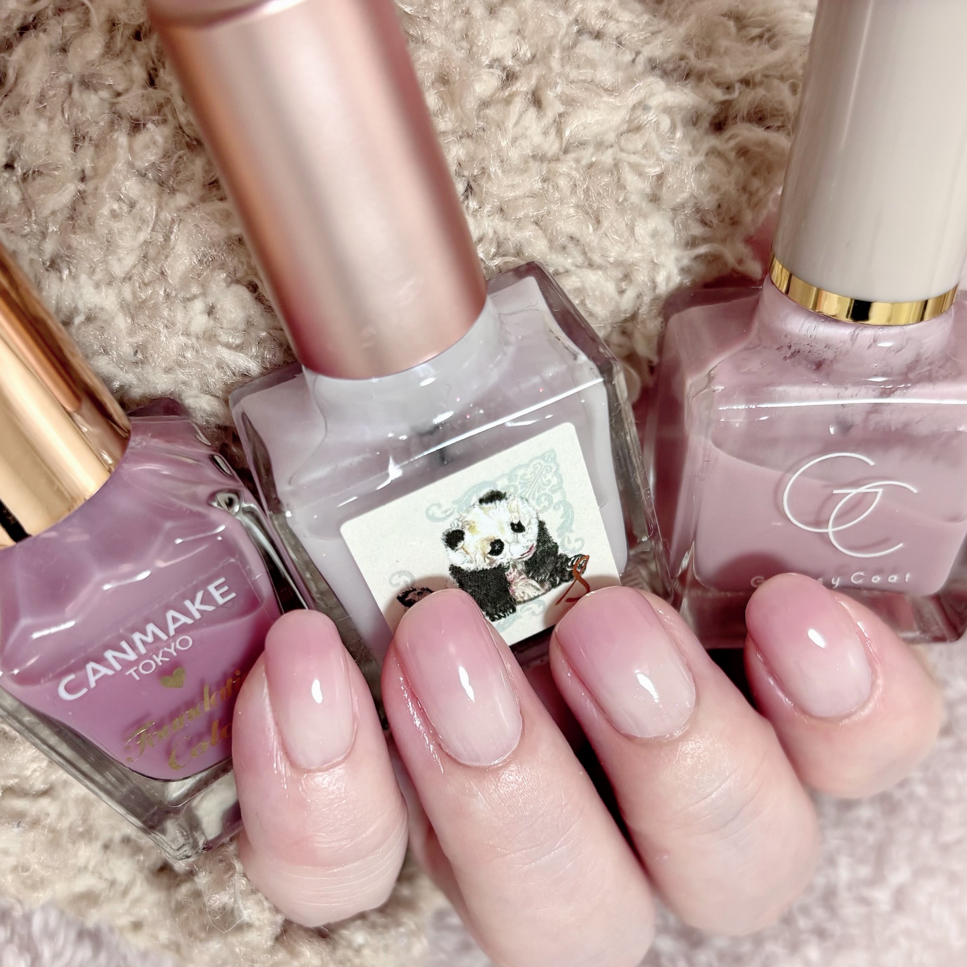 ファンデーションカラーズ/キャンメイク/マニキュアを使ったクチコミ（1枚目）