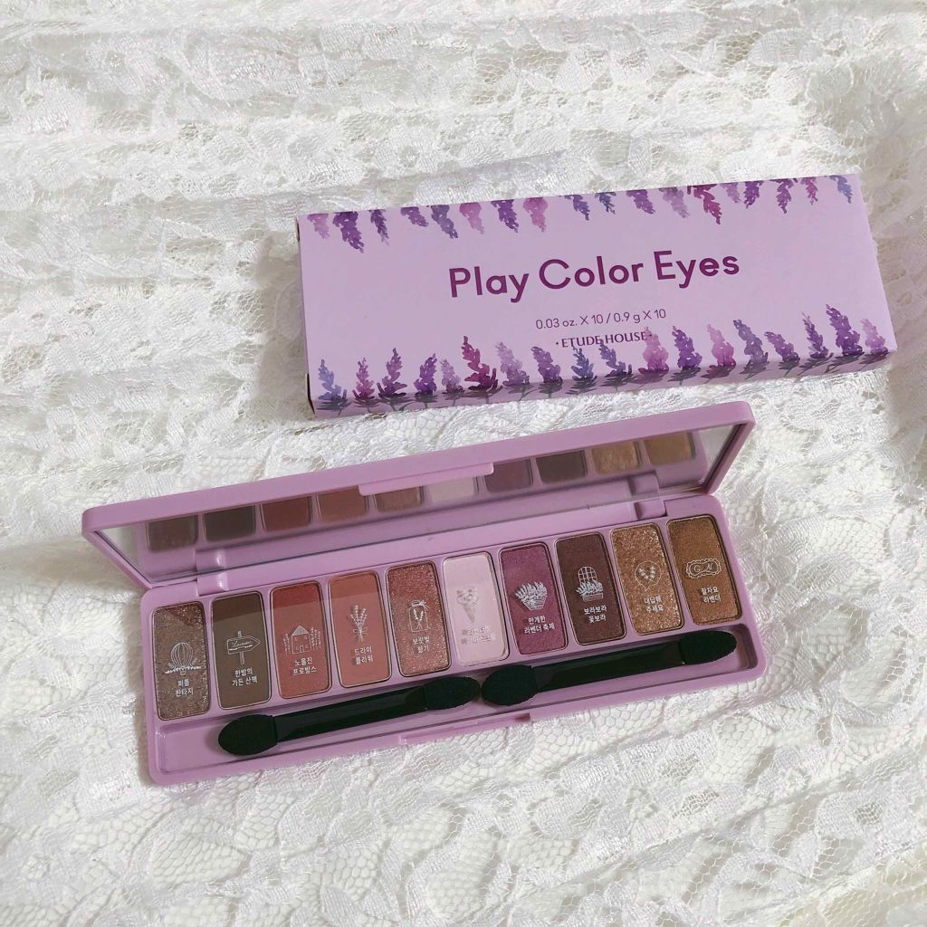 プレイカラー アイシャドウ/ETUDE/アイシャドウパレットを使ったクチコミ(1枚目)