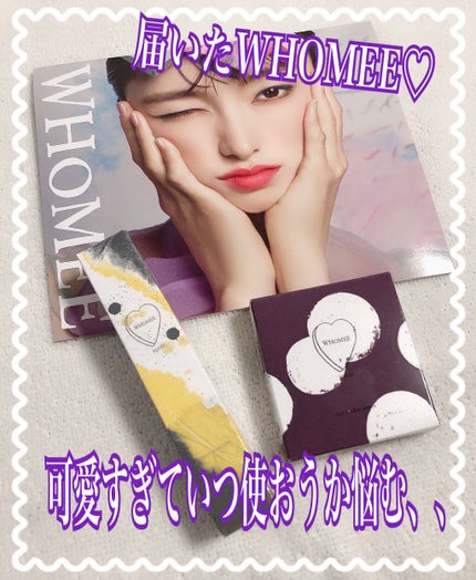 フーミー アイシャドウパレット/WHOMEE/アイシャドウパレットを使ったクチコミ(1枚目)