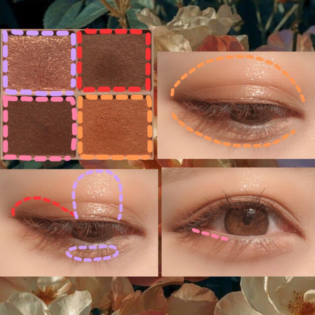 シルキースフレアイズ(マットタイプ)/キャンメイク/アイシャドウパレットを使ったクチコミ(2枚目)