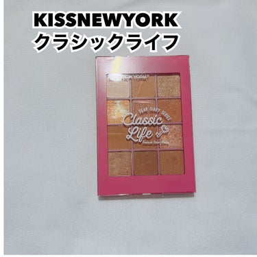 ディアダイアリー・クラシックライフ/KISS NEW YORK/アイシャドウパレットを使ったクチコミ（1枚目）