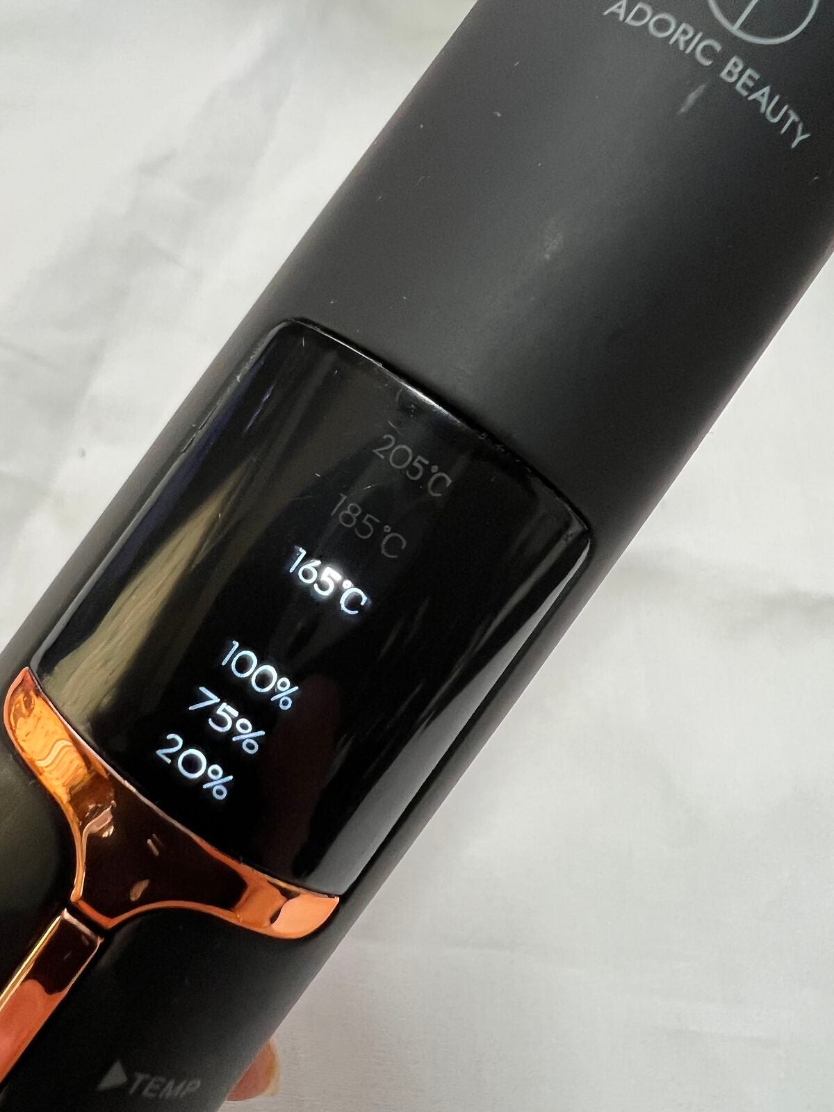 USB充電式コードレスヘアアイロン/adoric/ストレートアイロンを使ったクチコミ(4枚目)