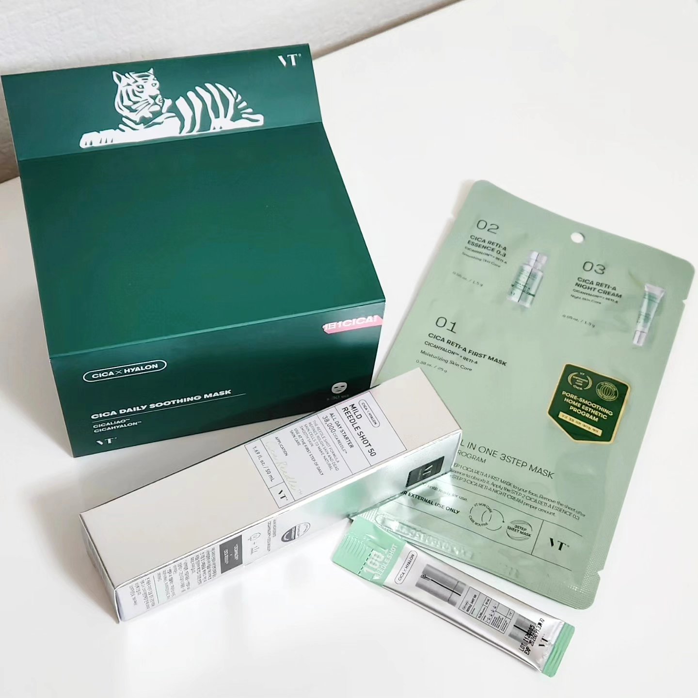 CICA デイリースージングマスク/VT/シートマスク・パックを使ったクチコミ（1枚目）