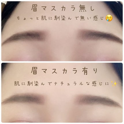 フィルム眉カラー/デジャヴュ/眉マスカラを使ったクチコミ(2枚目)