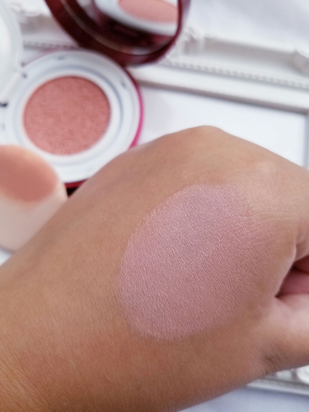 アルーチェルーチェ クッションチーク/Aluce luce/ジェル・クリームチークを使ったクチコミ(3枚目)