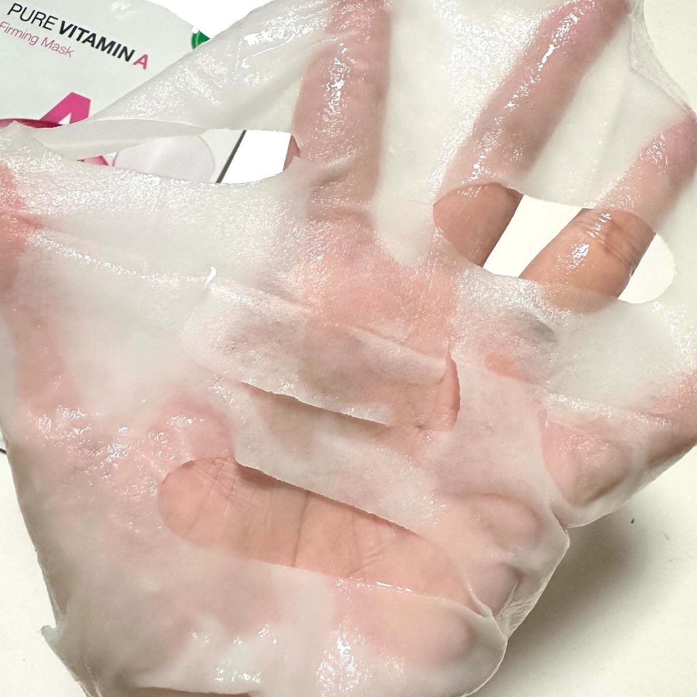 ドクタージー ピュア ビタミンA ファーミングマスク/Dr.G/シートマスク・パックを使ったクチコミ(3枚目)