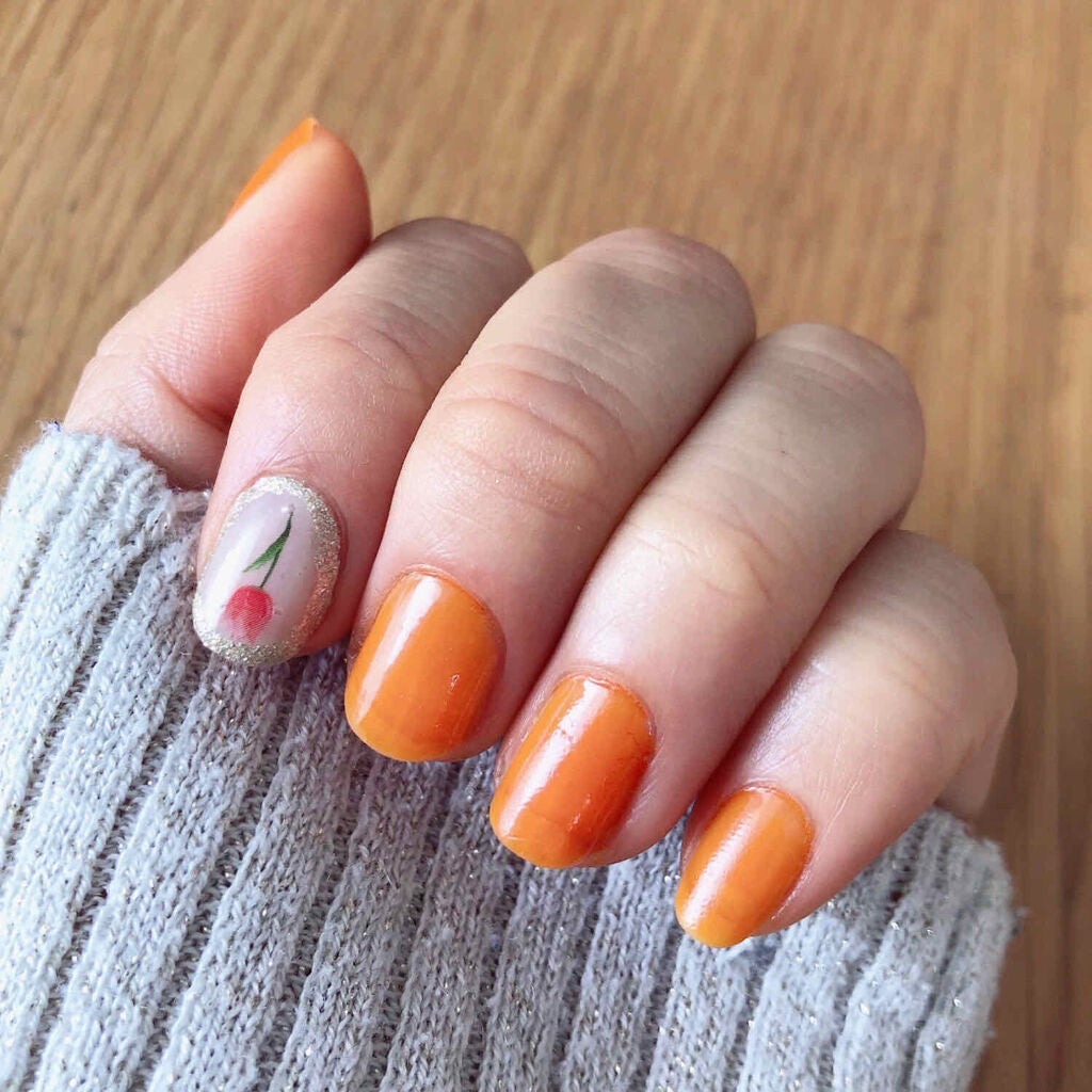 ジェルボリュームトップコート/キャンメイク/ネイルトップコートを使ったクチコミ(1枚目)