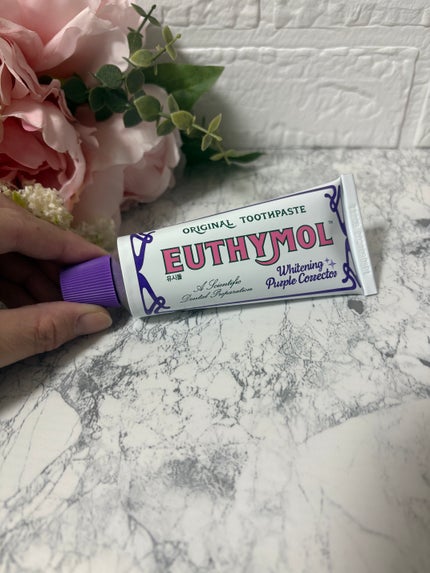 ホワイトパープル歯みがき ピーチフローラルミントの香り/EUTHYMOL/歯磨き粉を使ったクチコミ(2枚目)