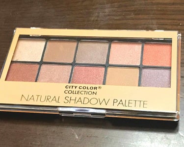 NATURAL SHADOW PALETTE/CITY COLOR/アイシャドウパレットを使ったクチコミ（1枚目）