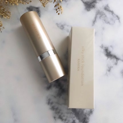 シルキースティックファンデーション/KAMIKA/その他ファンデーションを使ったクチコミ(2枚目)