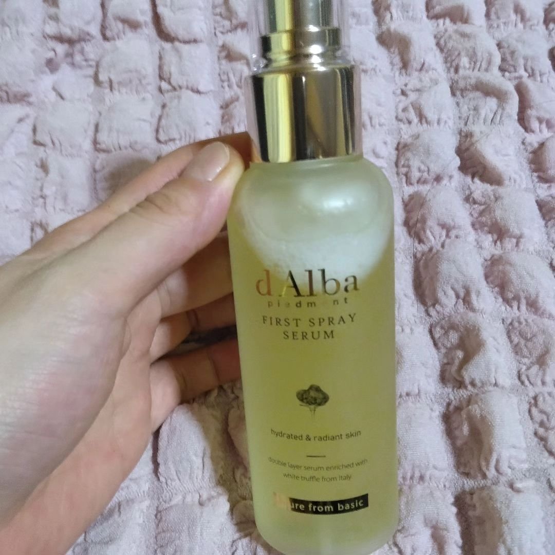 ダルバ ホワイトトリュフファーストスプレーセラム/ダルバ/ミスト状化粧水を使ったクチコミ（2枚目）