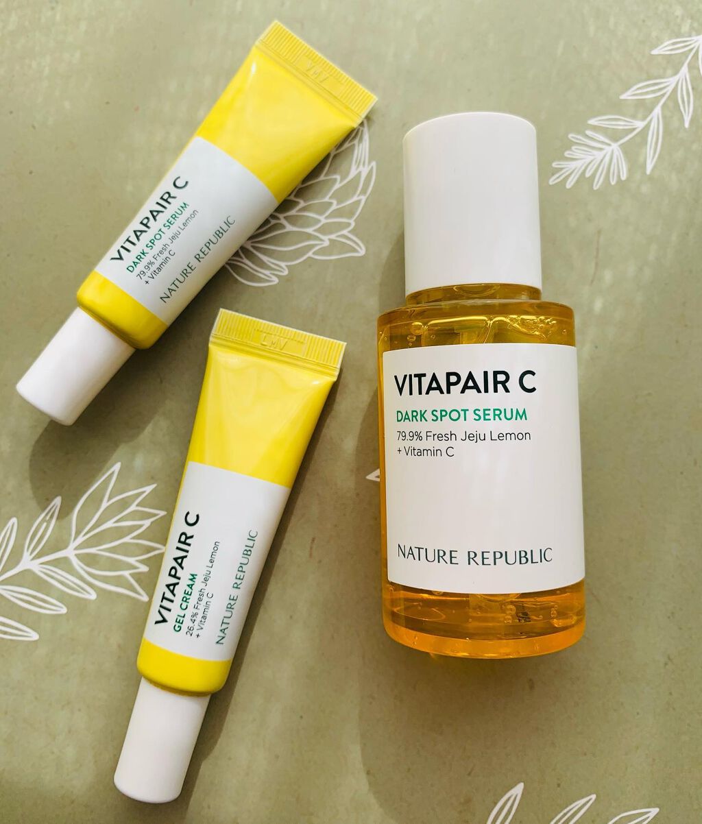 ビタペアC 集中美容液スペシャルセット/ネイチャーリパブリック/美容液を使ったクチコミ（1枚目）
