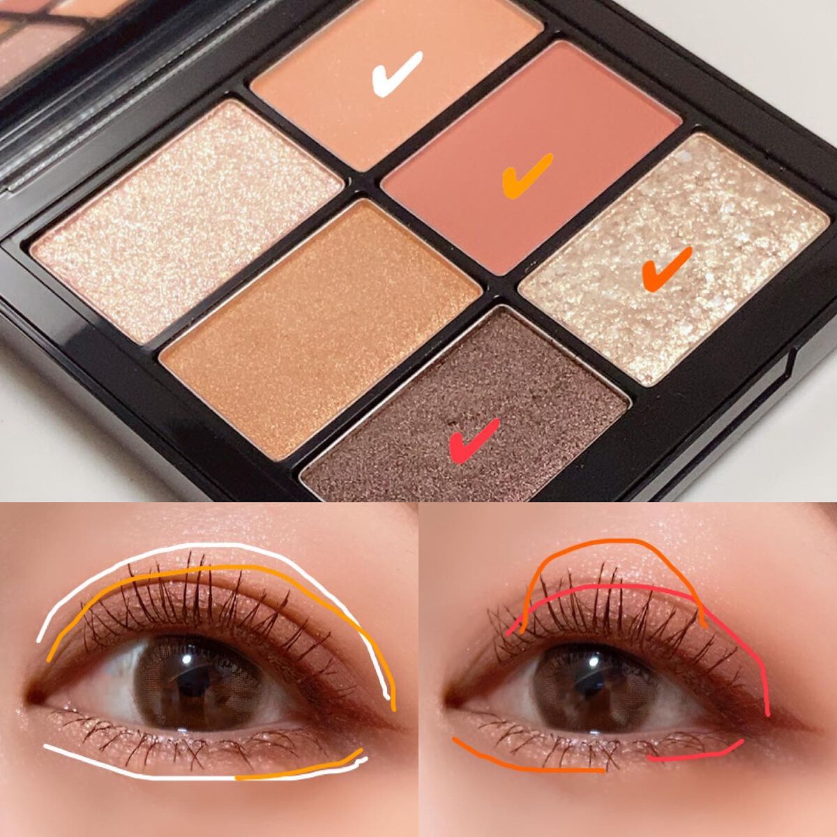 クロマティックス ウキバナジンジャー/shu uemura/アイシャドウパレットを使ったクチコミ(5枚目)