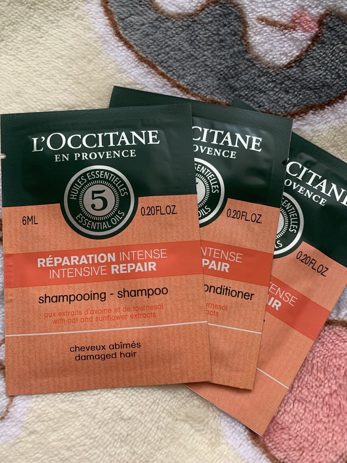 ファイブハーブスリペアリングシャンプー／コンディショナー/L'OCCITANE/シャンプー・コンディショナーを使ったクチコミ（1枚目）