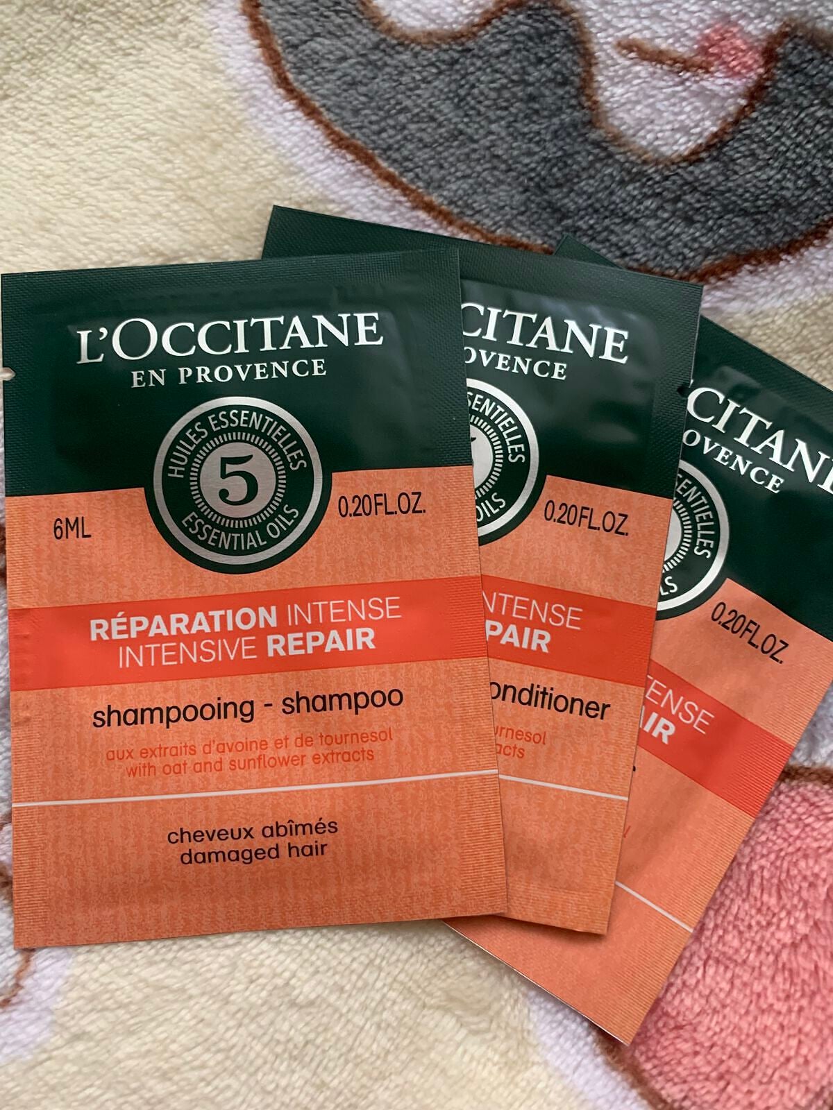 ファイブハーブスリペアリングシャンプー/コンディショナー/L'OCCITANE/シャンプー・コンディショナーを使ったクチコミ(1枚目)