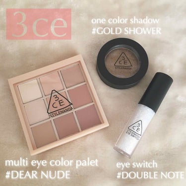 #3ce﻿
﻿
✧multi eye color palet ﻿
 #DEARNUDE﻿
﻿
✧one color shadow﻿
#GOLDSHOWER﻿
﻿
✧eyeswitch﻿
#DOUBLEN