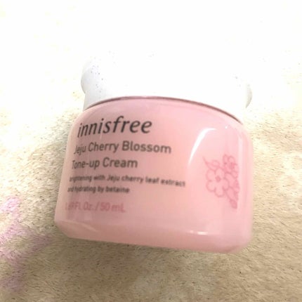 チェジュ チェリーブロッサム トーンアップクリーム/innisfree/化粧下地を使ったクチコミ(1枚目)