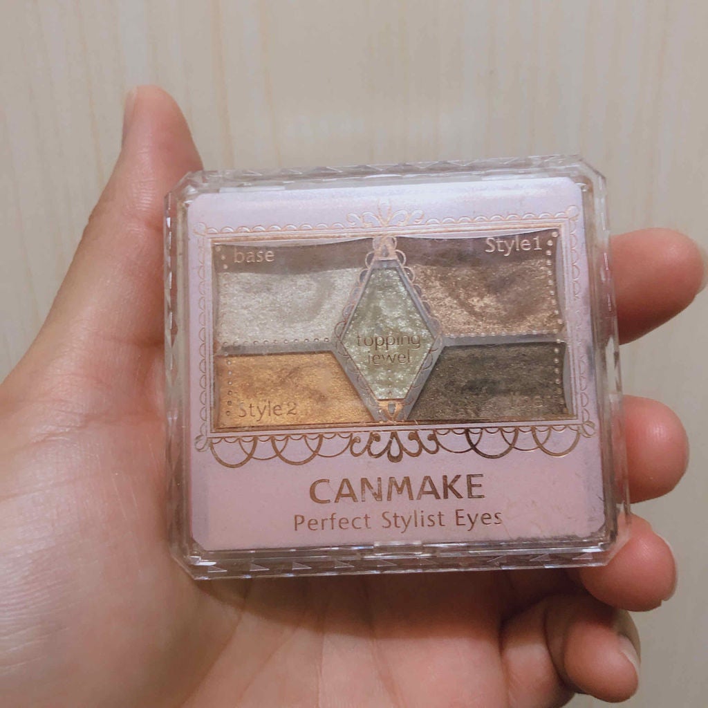 【旧品】パーフェクトスタイリストアイズ/キャンメイク/アイシャドウパレットを使ったクチコミ(1枚目)
