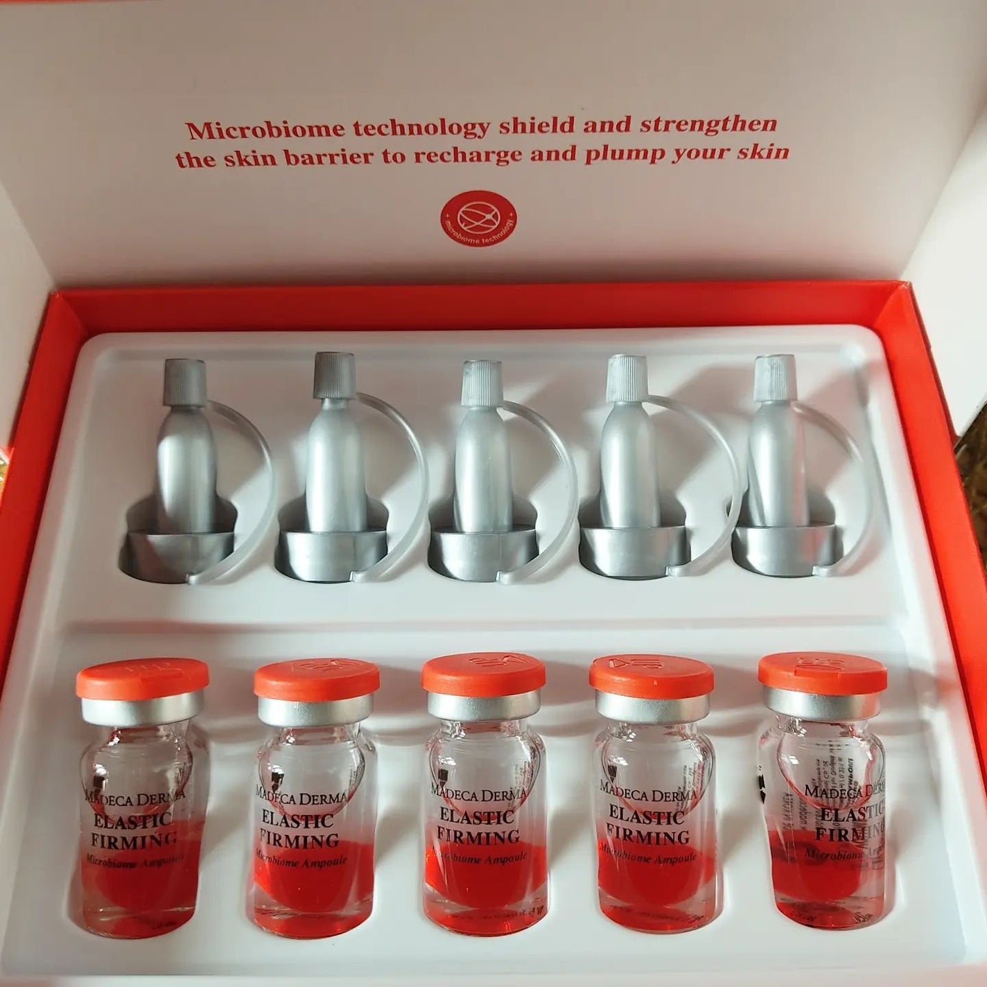 エラスティックファーミング マイクロバイオームアンプル/マデカダーマ/美容液を使ったクチコミ(1枚目)