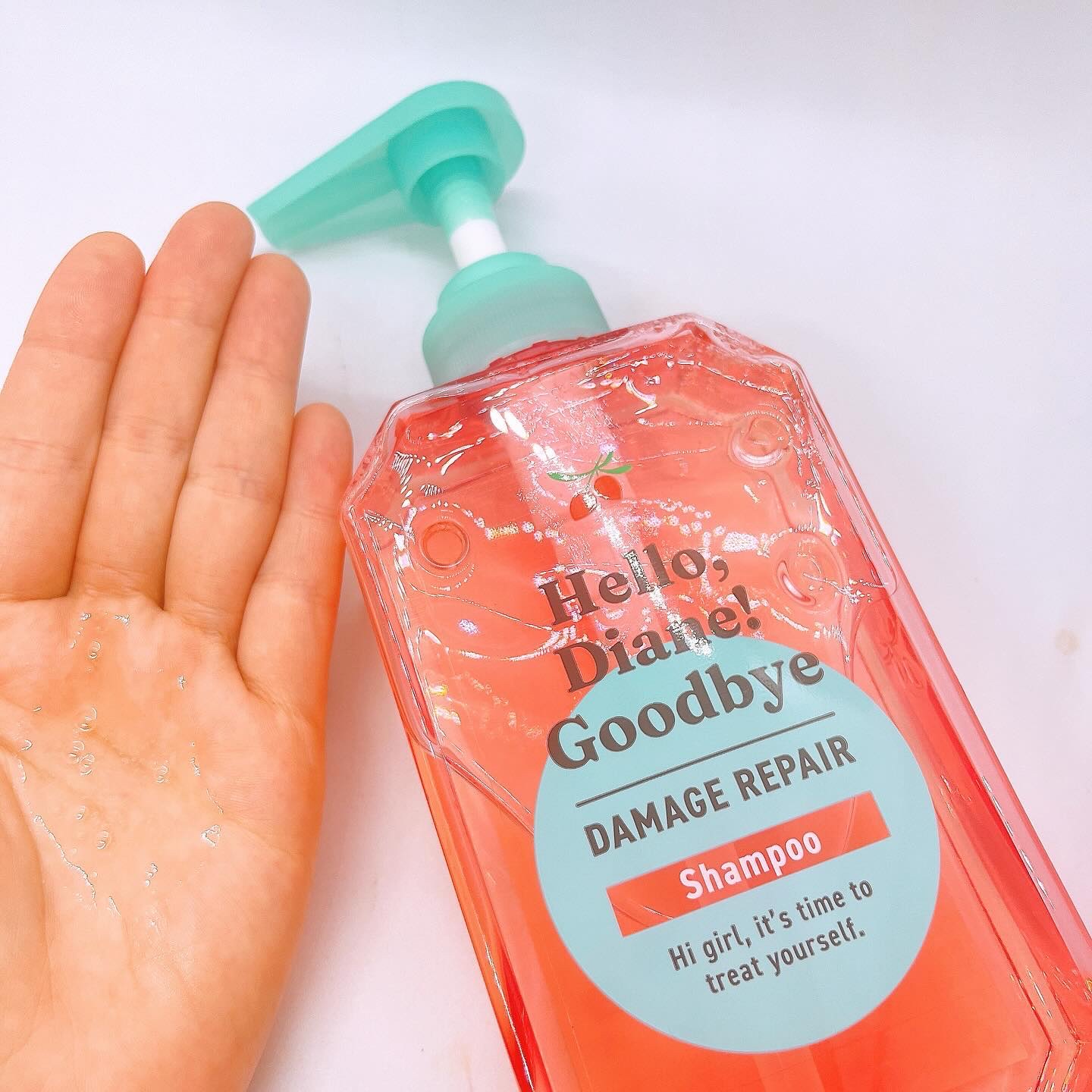 ハローダイアン グッバイ うるおい補修ヘアオイル/ダイアン/ヘアオイルを使ったクチコミ（2枚目）