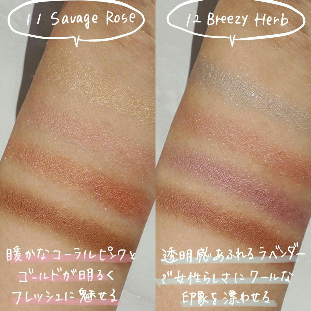 アイカラーレーション/LUNASOL/アイシャドウパレットを使ったクチコミ(3枚目)