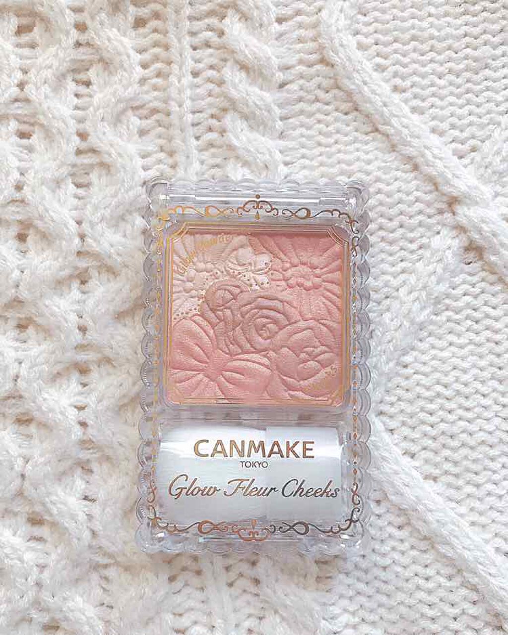 グロウフルールチークス/キャンメイク/パウダーチークを使ったクチコミ(1枚目)