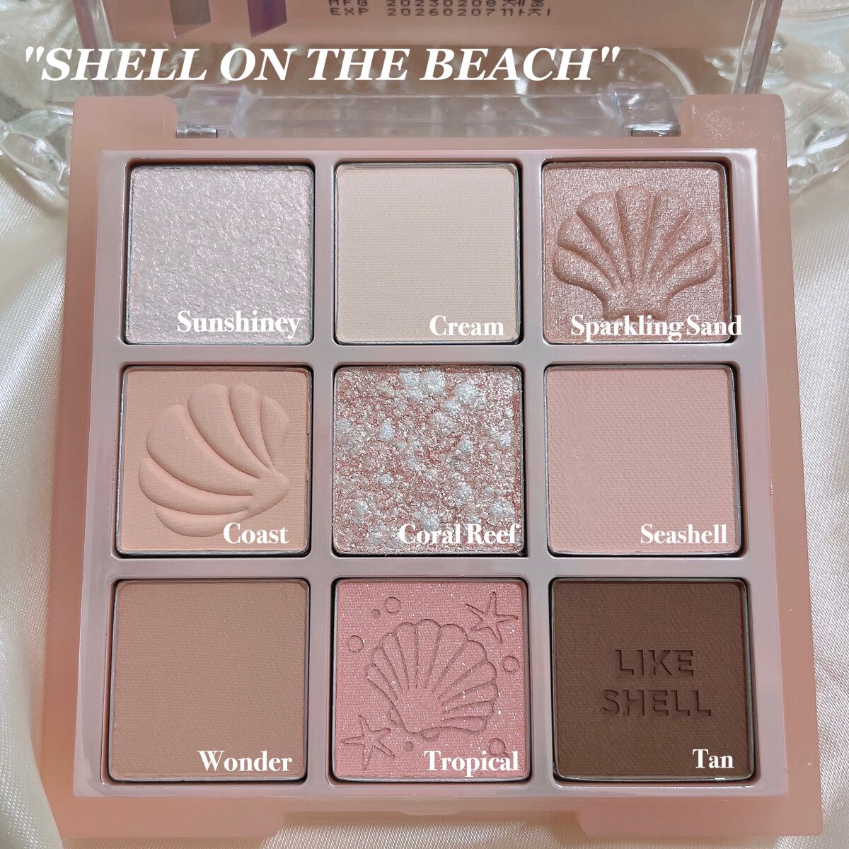 マイフェイブムードアイパレット 9カラー/HOLIKA HOLIKA/アイシャドウパレットを使ったクチコミ(4枚目)