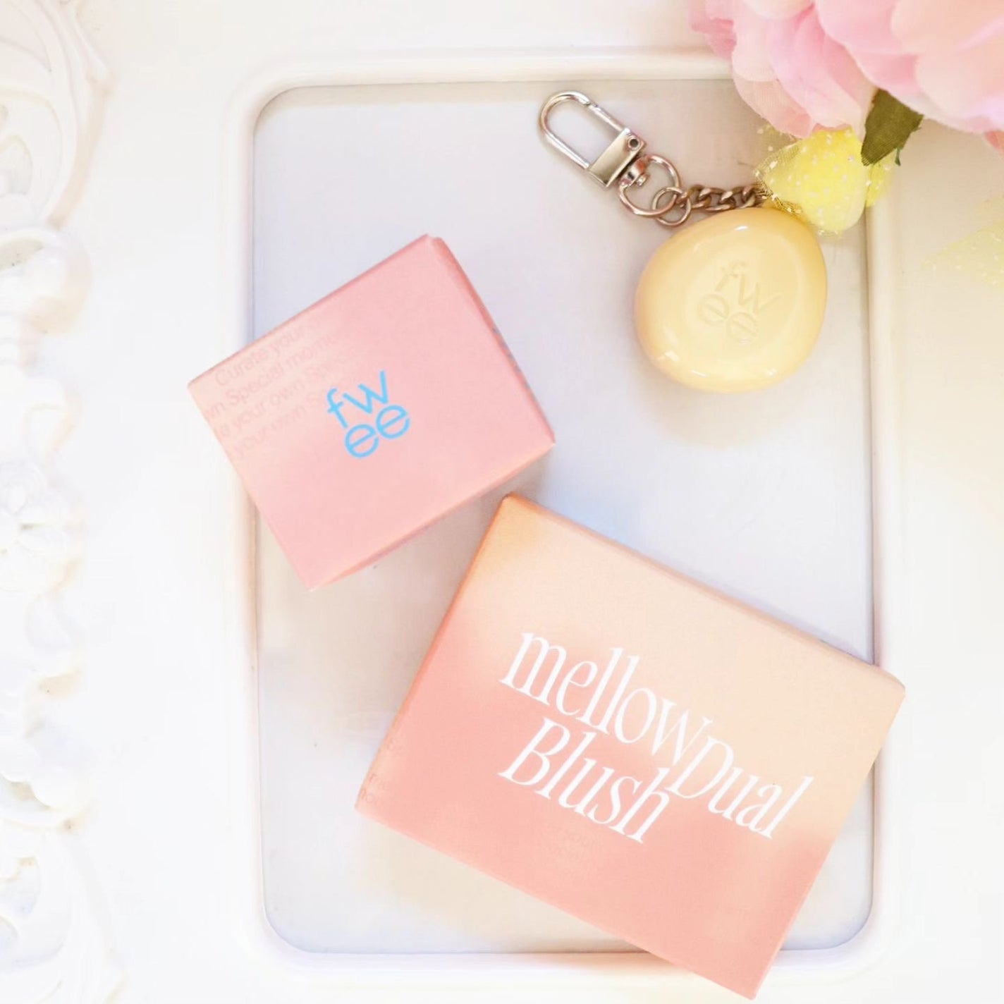 リップアンドチーク ブラーリープリンポット/fwee/口紅を使ったクチコミ(3枚目)