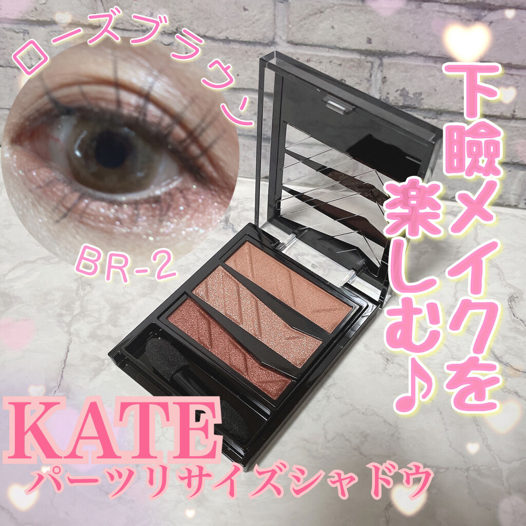 パーツリサイズシャドウ/KATE/アイシャドウパレットを使ったクチコミ（1枚目）
