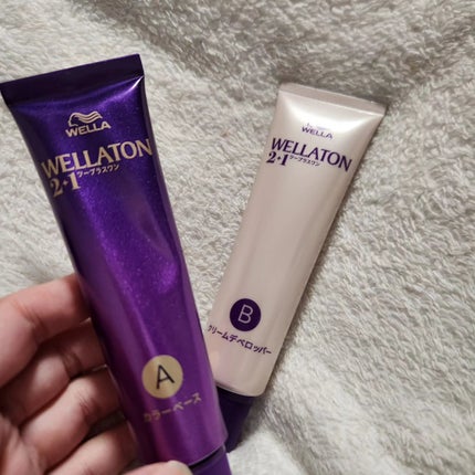 ウエラトーン ツープラスワン クリームタイプ/ウエラ/ヘアカラーを使ったクチコミ(3枚目)