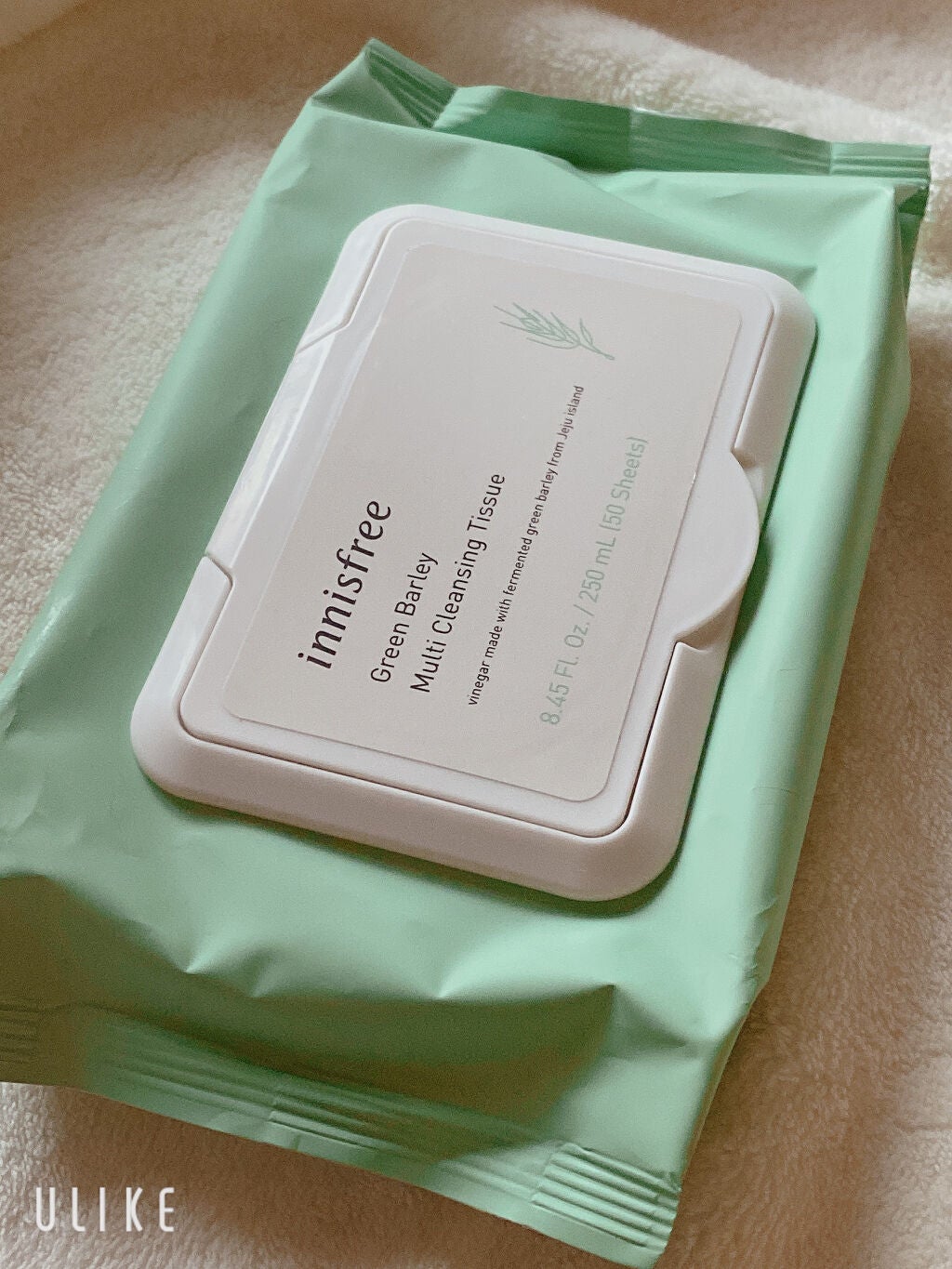 GB マルチクレンジングティッシュ/innisfree/クレンジングシートを使ったクチコミ(2枚目)