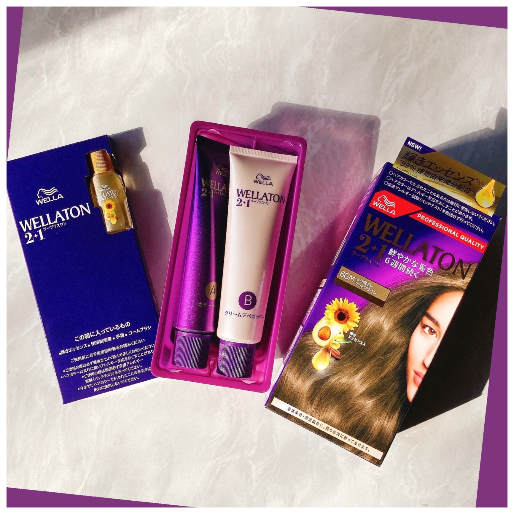 ウエラトーン ツープラスワン クリームタイプ 8GM/ウエラ/ヘアカラーを使ったクチコミ（1枚目）