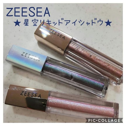 ダイヤモンドシリーズ 星空リキッドアイシャドウ/ZEESEA/リキッドアイシャドウを使ったクチコミ(1枚目)
